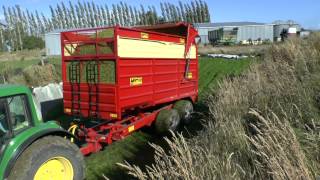 Herron HT18 Silage Trailer [upl. by Yeltsew378]