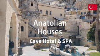 2023トルコ 旅行 カッパドキア ｜ 洞窟ホテル ｜ アナトリアンハウス ｜ Anatolian Houses Cave Hotel amp SPA [upl. by Ddal]