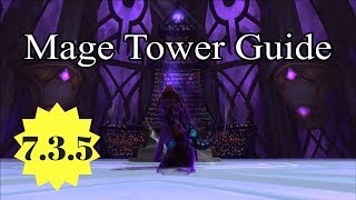 Shadow Priest Mage Tower Guide and Commentary [upl. by Nnaeirb]