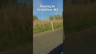 23422 Passing by Grandview WA [upl. by Devonne]