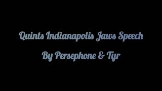 Jaws Quints Indianapolis speech line reading [upl. by Solotsopa]