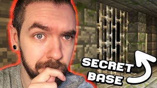 SECRET Underground Stronghold In Minecraft  Part 24 [upl. by Olenolin]