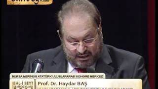 EHLİBEYT SEMPOZYUMU PROF DR HAYDAR BAŞ [upl. by Eimaraj496]