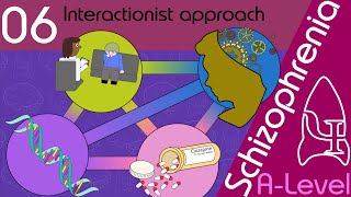 Interactionalist Explanation for Schizophrenia AQA ALevel [upl. by Skrap]