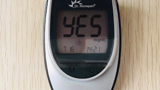 Reset Guide Dr Morepen Gluco One BG03 Glucometer  How User to Clear Memory  Replace Date amp Time [upl. by Akiret]