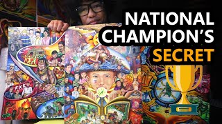 National Champions Secret in Poster Making Contests [upl. by Jud]