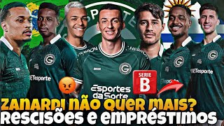 💚😡 GOIÁS PREPARA LISTA DE DISPENSAS PARA A SÉRIE B QUAIS JOGADORES SAIRÃO RESCISÕES E EMPRÉSTIMOS [upl. by Einafets27]