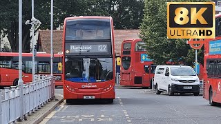 Stagecoach London 12293 SN14TXM route 122 8K [upl. by Emmie422]