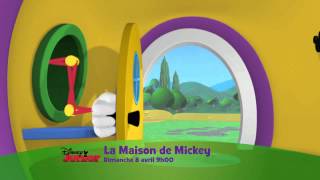 Disney Junior  La Maison de Mickey la chasse aux oeufs de Pâques  Dimanche 8 Avril à 9H00 [upl. by Sirromaj]