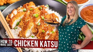 How to Make Easy Chicken Katsu [upl. by Maillliw]