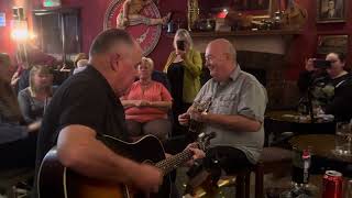 Girvan music session Queens Hotel Girvan Scotland September 2024 [upl. by Orimlede758]