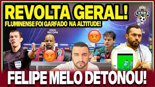 🤬VERGONHA FELIPE MELO SE REVOLTA E DISPARA GERAL FLU FOI GARFADO MÁRIO MANDA RECADO [upl. by Justinian]