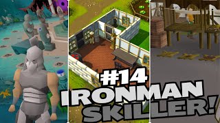 A LVL3 IRON SKILLER CAN TELEPORT  Maxing a LVL 3 Ironman Skiller 14 OSRS [upl. by Merton]