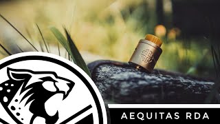 AEQUITAS RDA de Hellvape  ¡La campana REVERSIBLE  ESPAÑOL [upl. by Yentruoc]