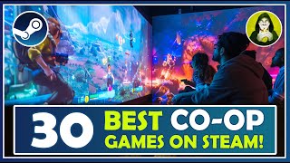 30 BEST COOP GAMES on Steam [upl. by Cassell]