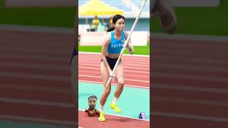 epic Moment In Womans Sports 육상 명호형tv 신수영 gymnast sportsgirl highjump [upl. by Nanny]