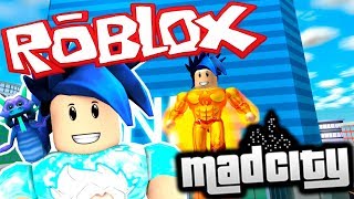 EL MEJOR SUPERHEROE DE TODOS  MADCITY  ROBLOX [upl. by Sasnak483]