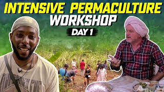 Get started with permaculture farming Day 1  Krishna Mckenzie [upl. by Adnor]