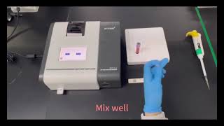 25OH D Rapid Quantitative Test Operation Videosandwich method [upl. by Inotna]