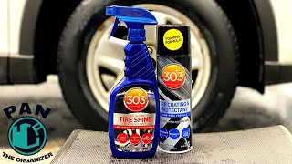 NEW 303 TIRE DRESSINGS  SATIN amp GLOSSY TIRE PROTECTANTS [upl. by Enelyaj874]