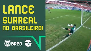 QUE BIZARRO GOLEIRO É EXPULSO ATACANTE VAI PRO GOL E PEGA PÊNALTI NO BRASILEIRÃO [upl. by Okomot]