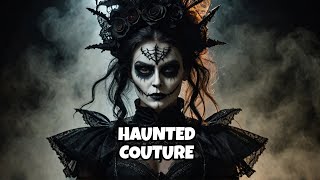 Haunted Couture Halloween Fashion Show  Wearable Art Design [upl. by Arotak]