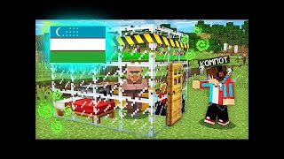 NEGA BU JITEL MINECRAFTDA ZARARLANGAN  Minecraft kompot [upl. by Mada]