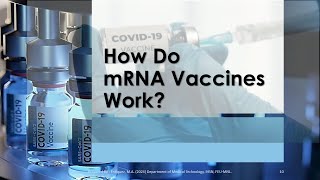 Special Topics in Microbiology 02  HOW DO mRNA VACCINES WORK [upl. by Aiehtela]