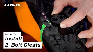 How To Install 2Bolt Cycling Cleats [upl. by Oram667]