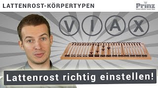 Lattenrost richtig einstellen für alle Körpertypen [upl. by Nylecyoj]