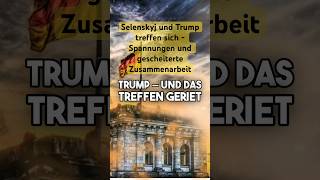 Selenskyj und Trump treffen sich  Spannungen und gescheiterte Zusammenarbeit [upl. by Itnava170]