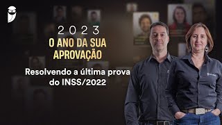 Resolvendo a última prova do INSS 2022 [upl. by Block]