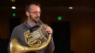 What does a French horn sound like Scale [upl. by Aleek]