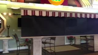 Marygrove Awnings Drop Screen Retractable Awning Demo [upl. by Krystle]