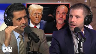 “Rogan Trump Interview”  Eric Trump Reacts to Rogan Podcast and Chris Cuomo with JD Vance [upl. by Ahsaelat560]