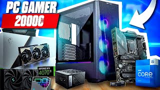 LE MEILLEUR PC GAMER à 2000€  Nvidia amp AMD [upl. by Burra]