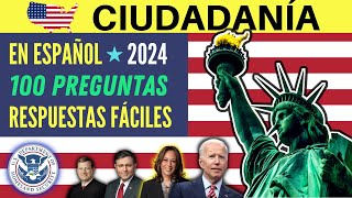 EXAMEN DE CIUDADANÍA AMERICANA 2024  EXAMEN DE ESCRITURA  VOCABULARIO Y EJEMPLO DE ORACIONES [upl. by Ash348]