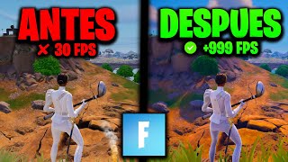 La MEJOR OPTIMIZACION Para FORTNITE Capitulo 5 ✅ AUMENTA FPS [upl. by Aikam]