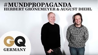 Herbert Grönemeyer und August Diehl im Interview  Mundpropaganda [upl. by Wanonah148]