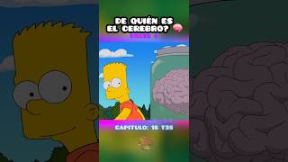 SE REVELA EL DUEÑO DEL CEREBRO 🧠 memes shorts simpsons [upl. by Susy382]