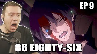 86 EightySix Episode 9 REACTION  Goodbye [upl. by Caprice633]