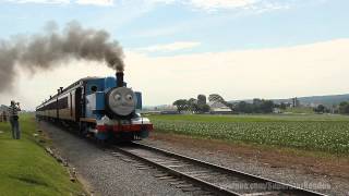 Day Out with Thomas at Strasburg Rail Road Lancaster County Pennsylvania [upl. by Firmin]