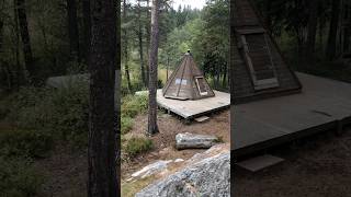 A hut in a Norwegian forest Decided to take a look inside… [upl. by Ronna]