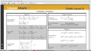 2017 CAIA Level 2 Uppermark Package [upl. by Nniw]