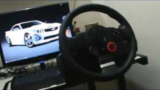 REVIEW Logitech Driving Force GT  parte 12 ESTRUTURA [upl. by Nesyt]