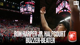 Rutgers UPSET No1 Purdue With Halfcourt BuzzerBeater [upl. by Einomrah]