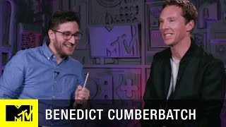 Benedict Cumberbatch Talks Doctor Strange amp Does More Impressions  MTV [upl. by Ennaehr]