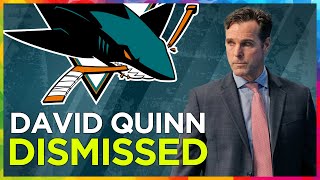 David Quinn fired by San Jose Sharks Instant reaction [upl. by Airogerg]