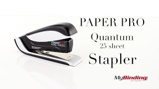 Paper Pro Quantum 25 Sheet Desktop Stapler [upl. by Stanleigh52]