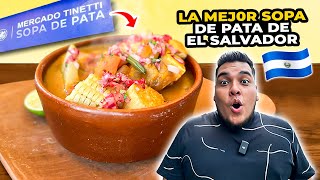 🤤PROBANDO la MEJOR SOPA de PATA en el MERCADO TINETTI festival [upl. by Nevah]